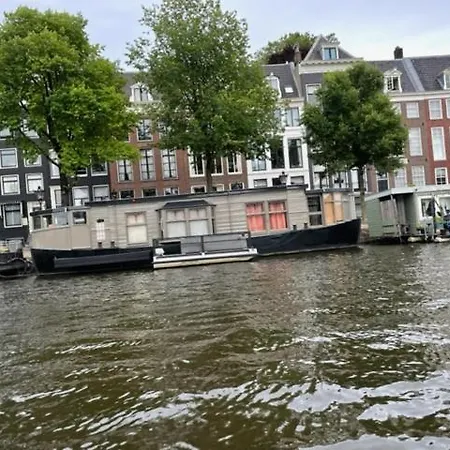 Houseboat Amstel River Studio 보트호텔 암스테르담
