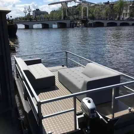 Houseboat Amstel River Amsterdam